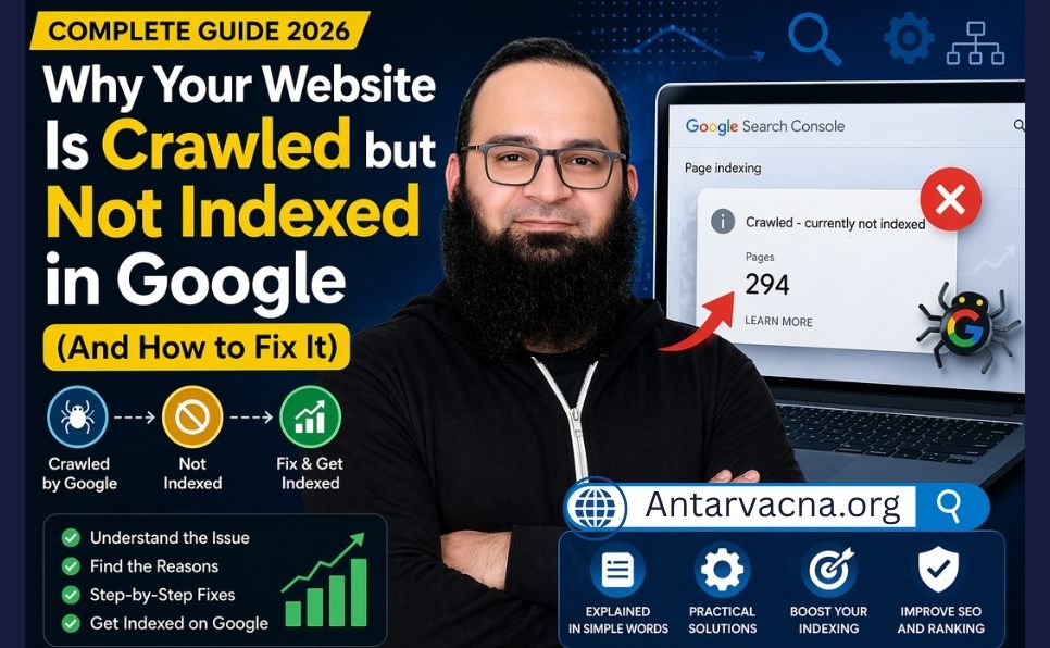 Why Your Website Is Crawled but Not Indexed in Google ( Fix Guide )