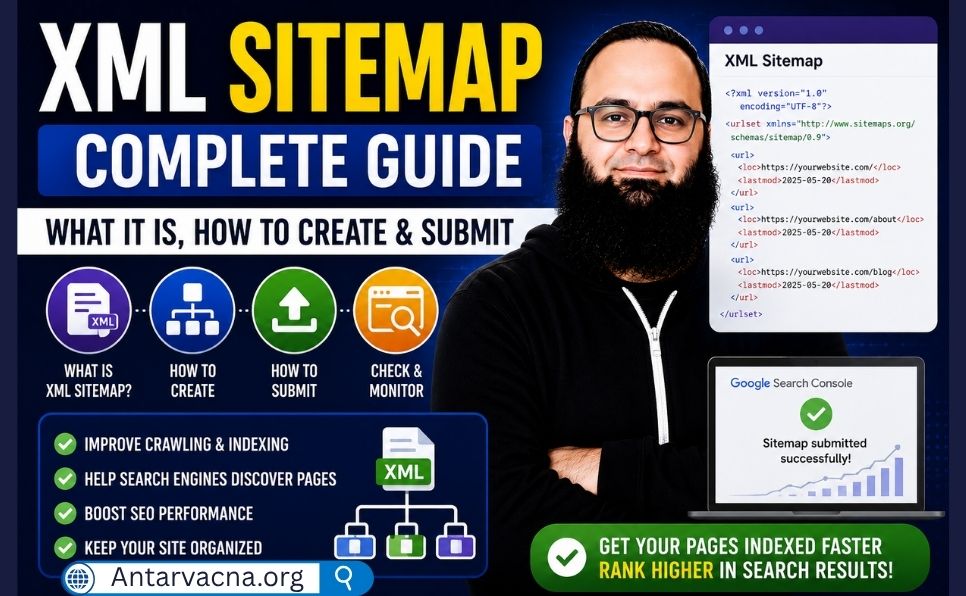 XML Sitemap Complete Guide — What It Is, How to Create & Submit