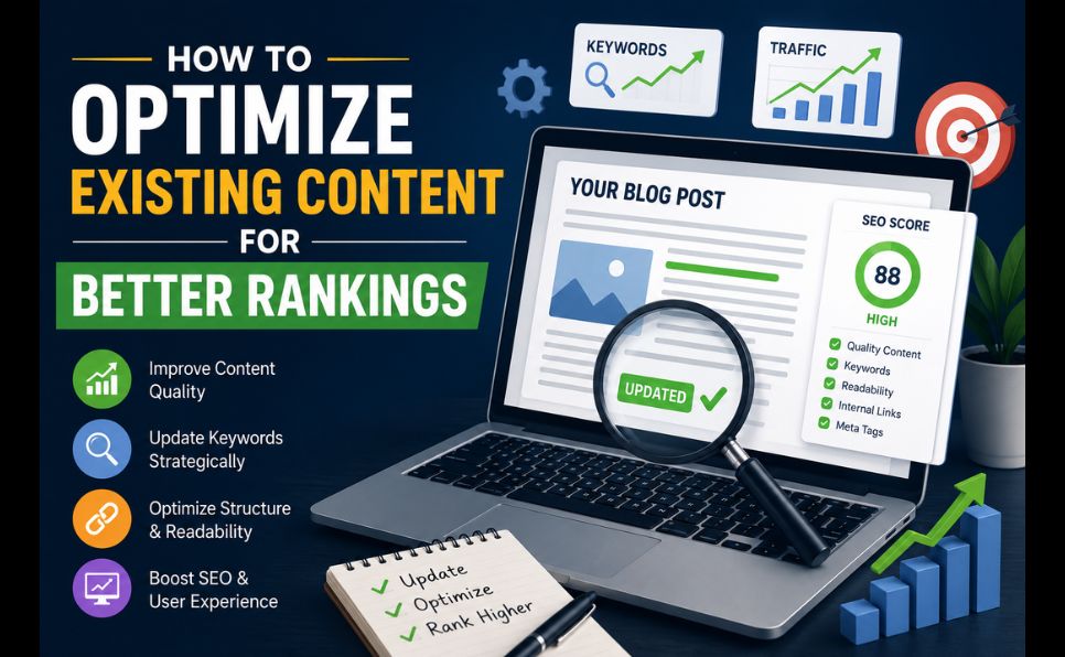 How to Optimize Existing Content for Better Rankings