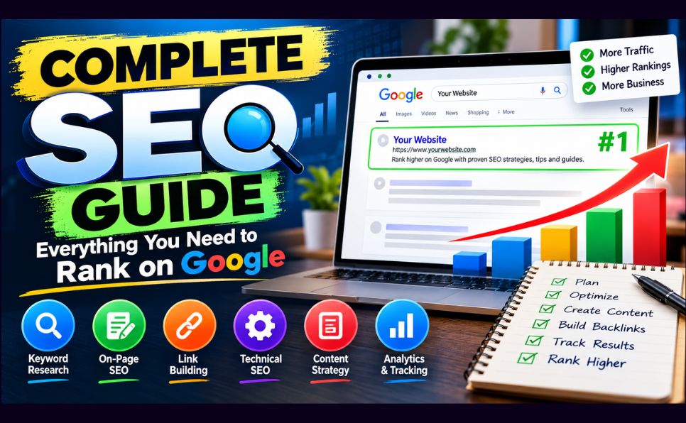 Complete SEO Guide Everything You Need to Rank on Google