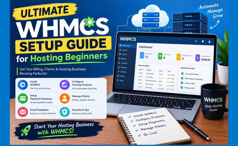 Ultimate WHMCS Setup Guide for Hosting Beginners