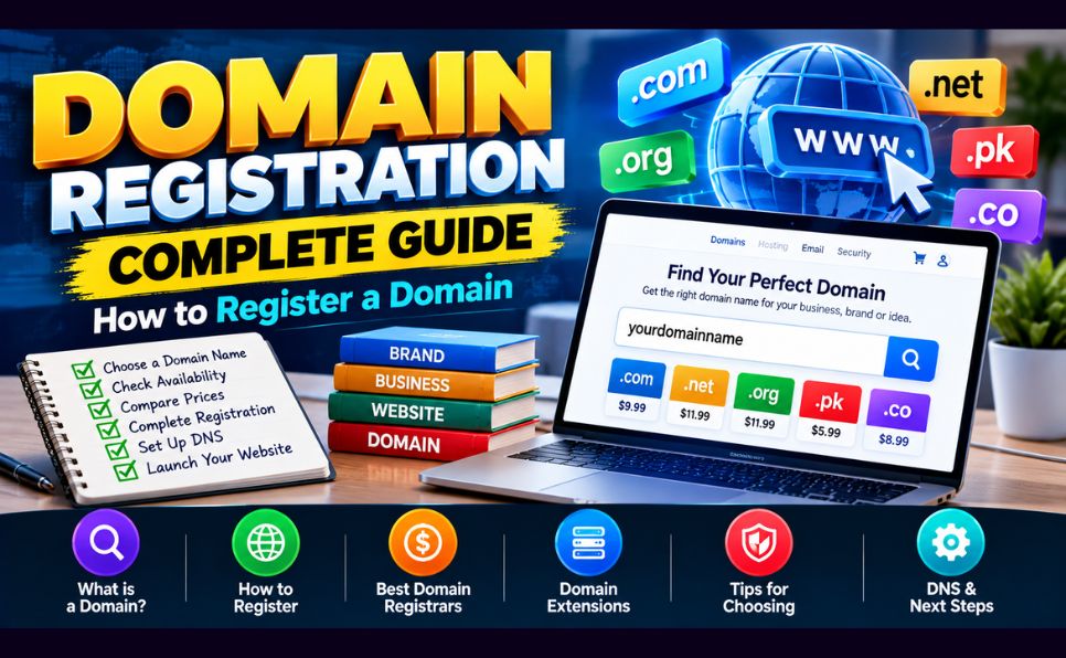 Domain Registration Complete Guide How to Register a Domain